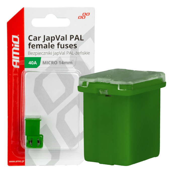 Auto JapVal PAL Female zekeringen 40A AMIO-03454