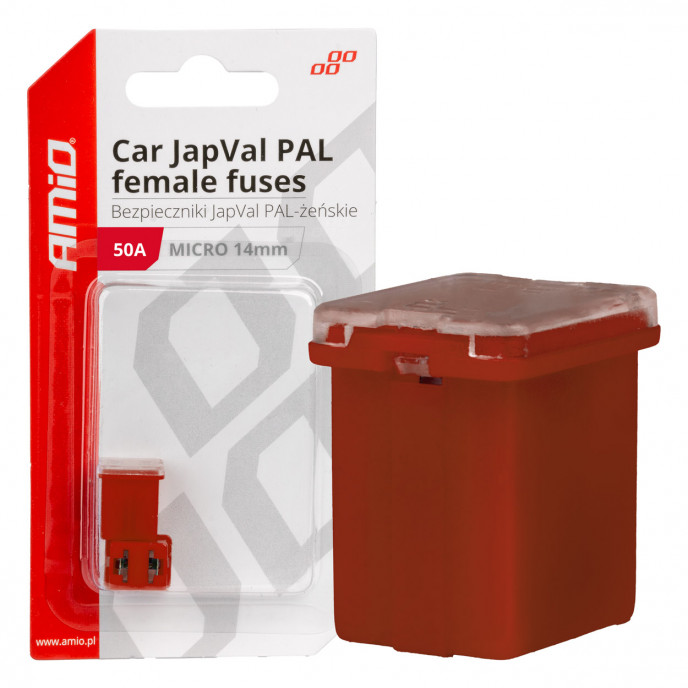 Auto JapVal PAL Female zekeringen 50A AMIO-03455