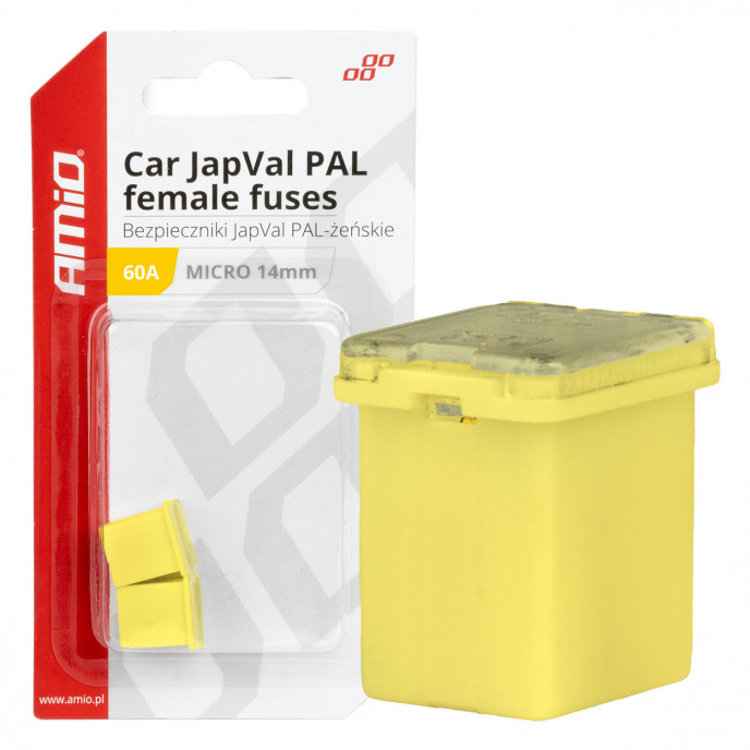 Auto JapVal PAL Female zekeringen 60A AMIO-03456
