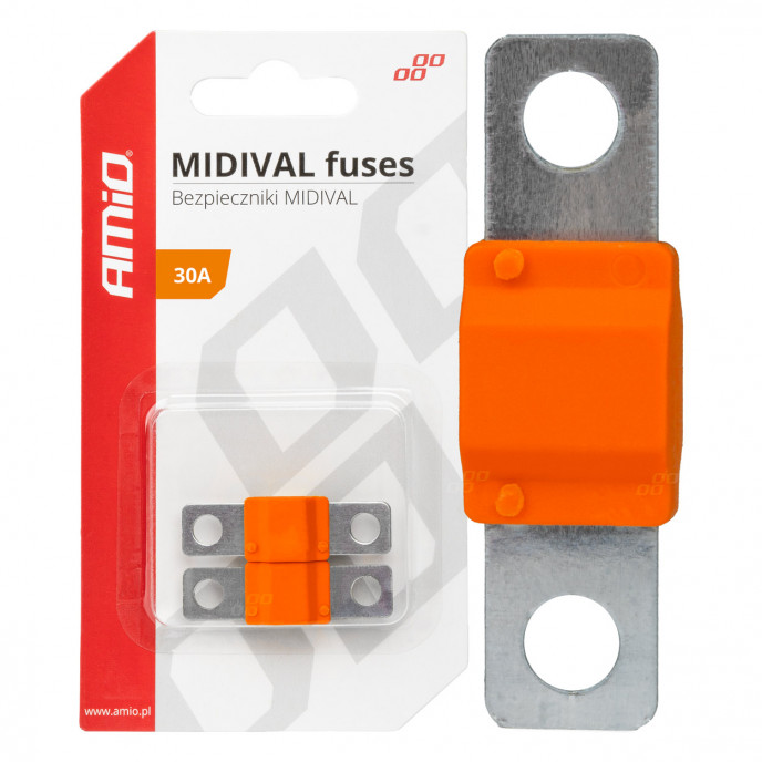 Auto MIDIVAL zekeringen 30A AMIO-03473