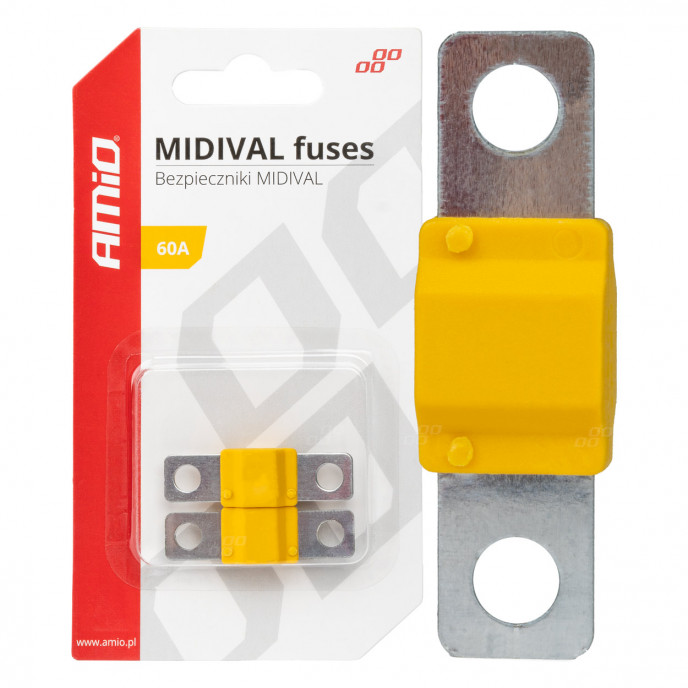 Auto MIDIVAL zekeringen 60A AMIO-03476