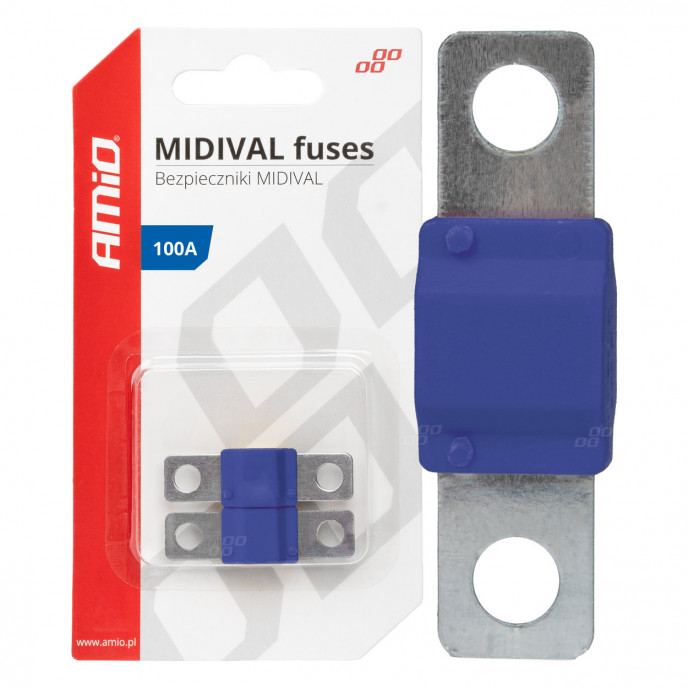 Auto MIDIVAL zekeringen 100A AMIO-03479