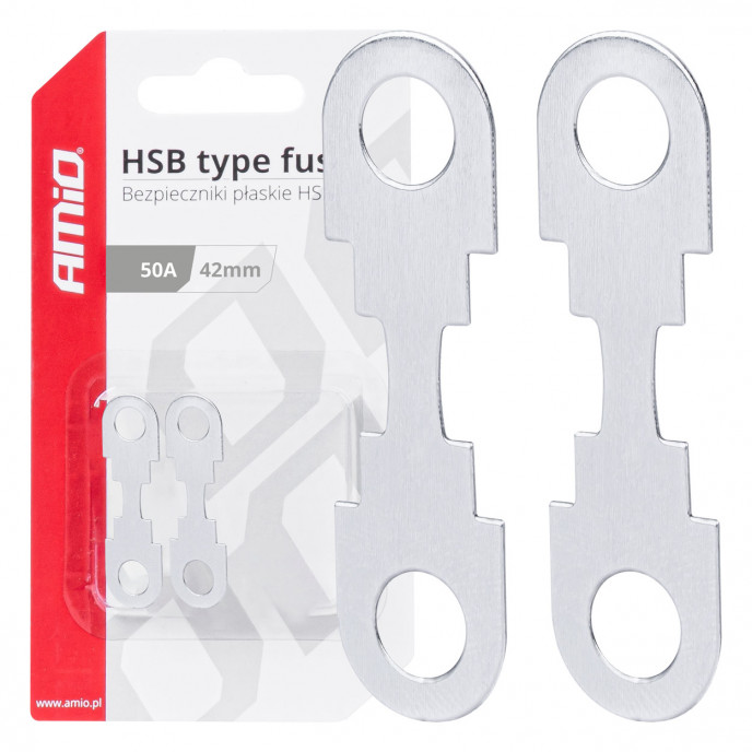 Auto FLAT HSB type zekeringen 42mm 50A AMIO-03499