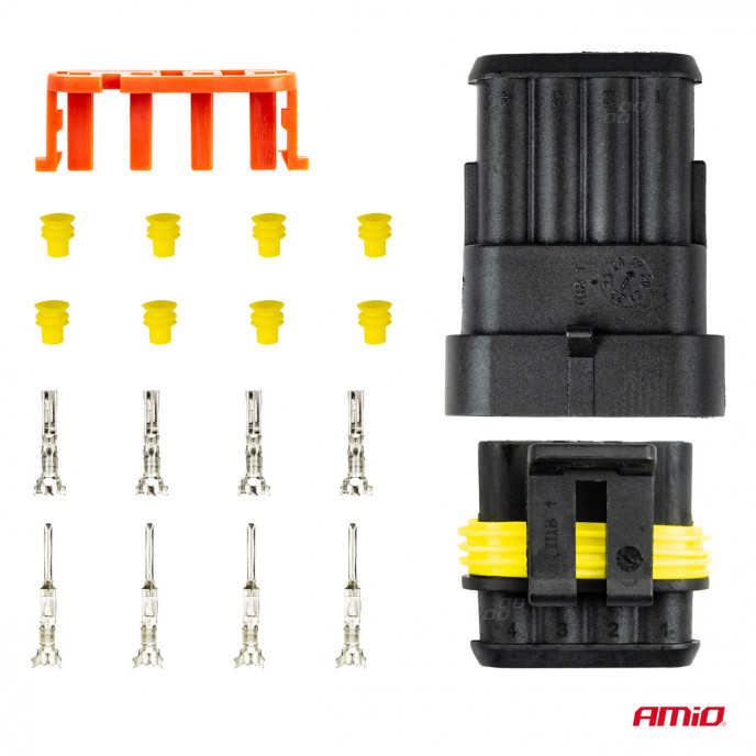Stekker- en stopcontactset AMIO-03520