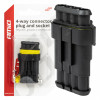 Stekker- en stopcontactset AMIO-03520