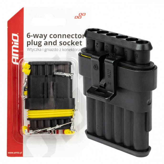Stekker- en stopcontactset AMIO-03522