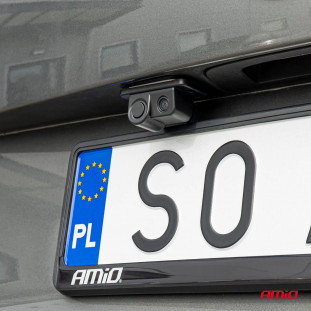 Achteruitrijcamera met parkeersensor en zoemer