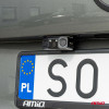 Achteruitrijcamera met parkeersensor en zoemende waarschuwing