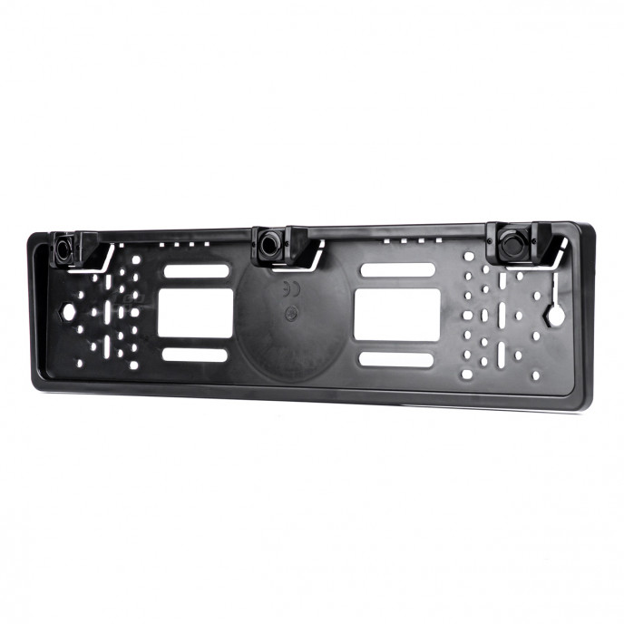 EU-kentekenplaathouder met parkeersensor, complete set met buzzer