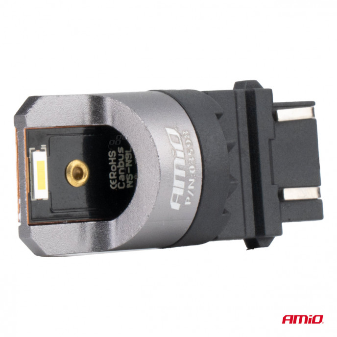 LED CANBUS PRO serie P27/7W 2x3157 SMD Wit 12V 24V AMIO-03598