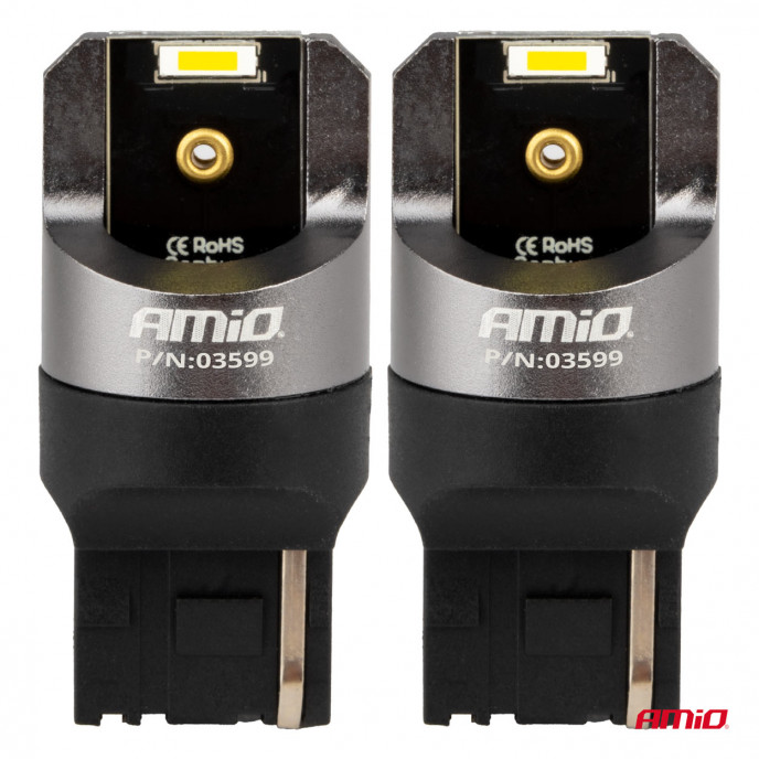 LED FULL CANBUS W21W 2SMD 7440 WIT AMIO-03599