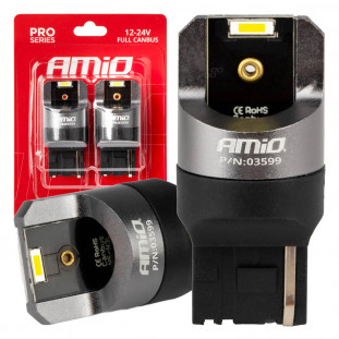 LED FULL CANBUS W21W 2SMD 7440 WIT AMIO-03599