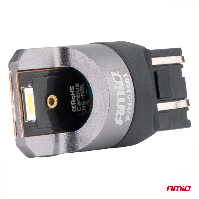 LED CANBUS PRO serie W21/5W 2x1860 SMD Wit 12V 24V AMIO-03601