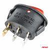 Eliptische schakelaar 12V/230V (met rood licht) BU02