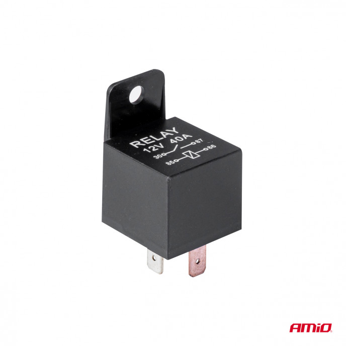 Claxon 12V met relais AMIO-03619