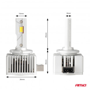 LED-koplampen D-Basic serie D1S/D1R AMiO-03626