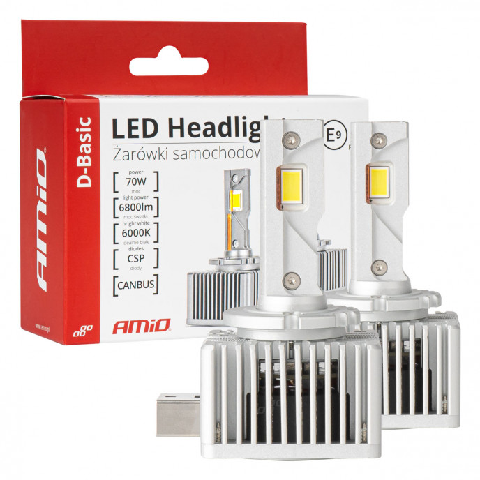 LED-koplampen D-Basic serie D3S/D8R/D3R AMiO-03628
