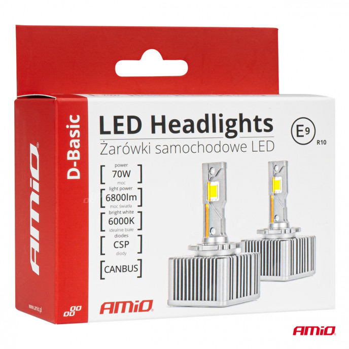 LED-koplampen D-Basic Serie D5S AMiO-03630