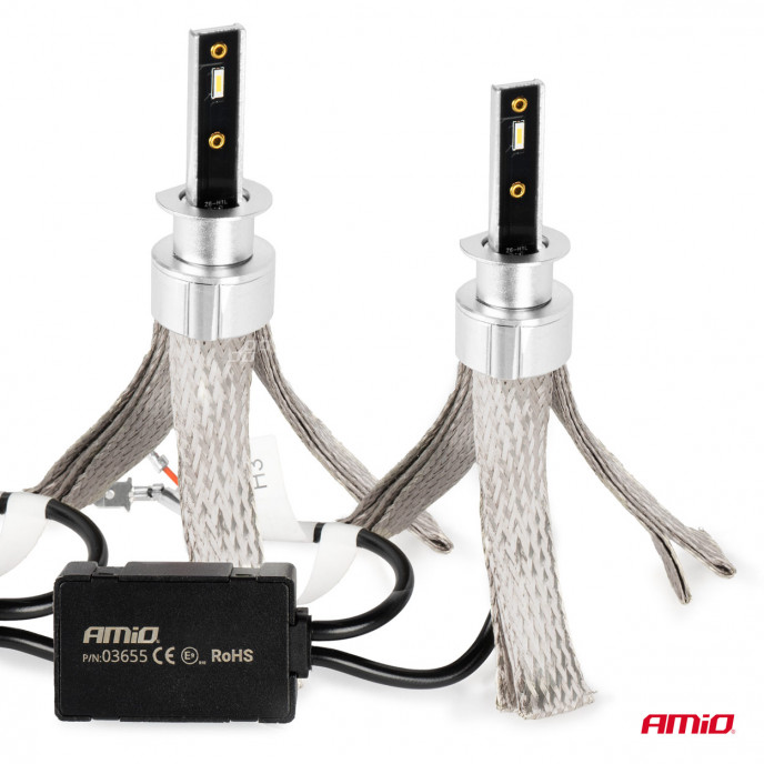 LED Koplampen FLEX+ Serie H1 canbus 6000K 12-24V AMIO-03655