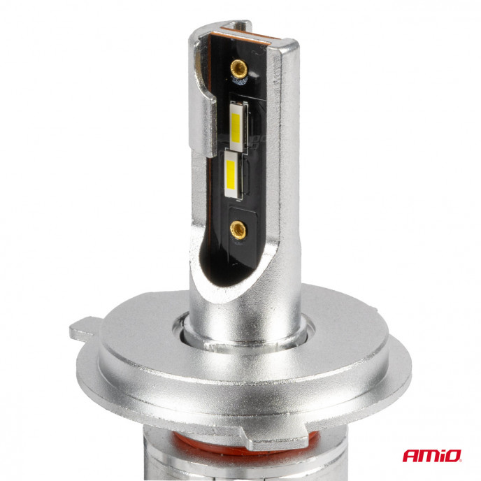 LED Koplampen FLEX+ Serie H4/H19 canbus 6000K 12-24V AMIO-03657