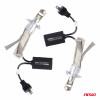 LED autolampen FLEX+ serie H4 lens 12V 24V 6000K Canbus AMIO-03658