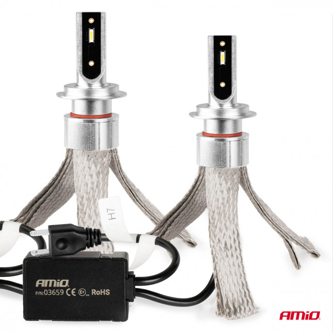 LED Koplampen FLEX+ Serie H7 canbus 6000K 12-24V AMIO-03659