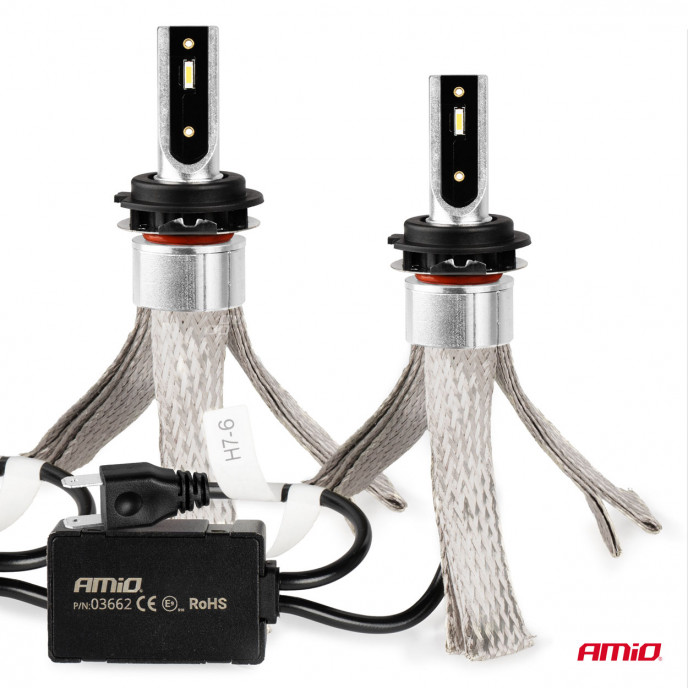 LED Koplampen FLEX+ Serie H7-6 canbus 6000K 12-24V AMIO-03662