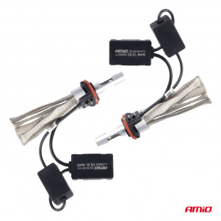 LED autolampen FLEX+ H15 6000K serie 12V 24V Canbus AMIO-03666