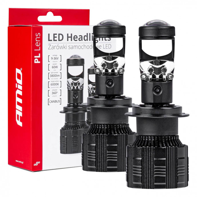 LED-koplampen H7 PL Serie AMiO-03668