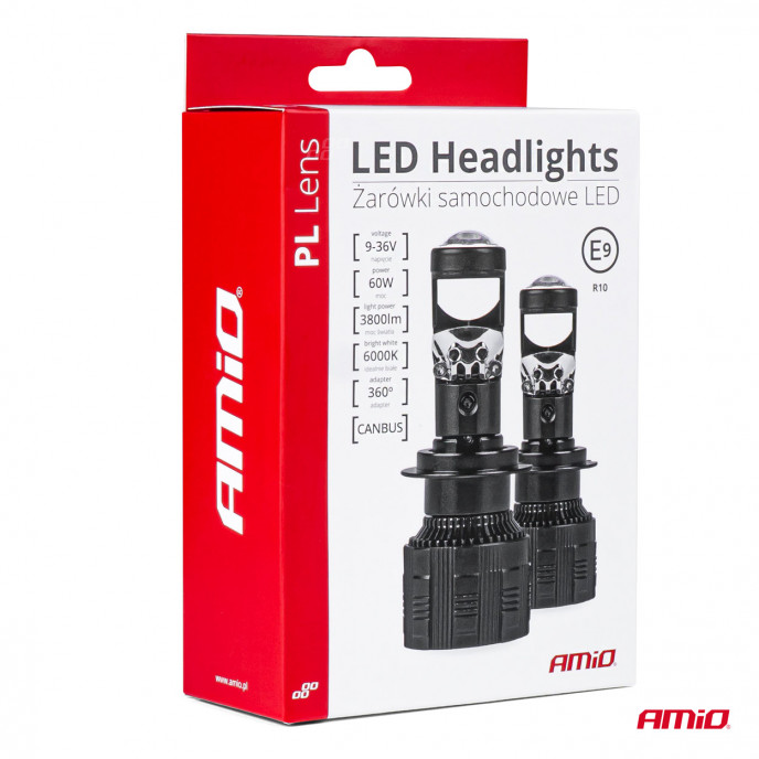 LED-koplampen H7 PL Serie AMiO-03668