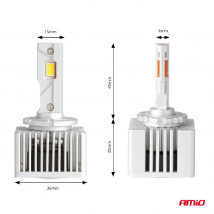 LED Koplampen X AllinOne Series D1S D3S D8S canbus 6000K AMIO-03669