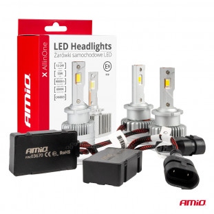 LED Koplampen X AllinOne Series D2S D2R D4S D4R canbus 6000K AMIO-03670