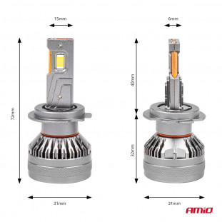 LED-koplampen HP-serie H7/H18 Canbus AMiO-03674
