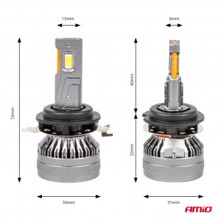 LED-koplampen HP-serie H7-1 Canbus AMiO-03675