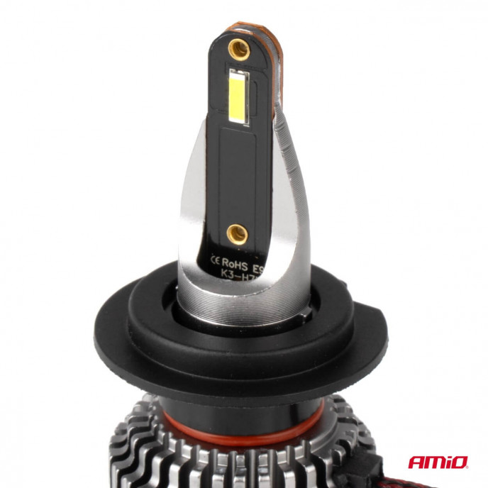 LED-koplampen K3-serie H7 12V 6000K canbus AMIO-03683