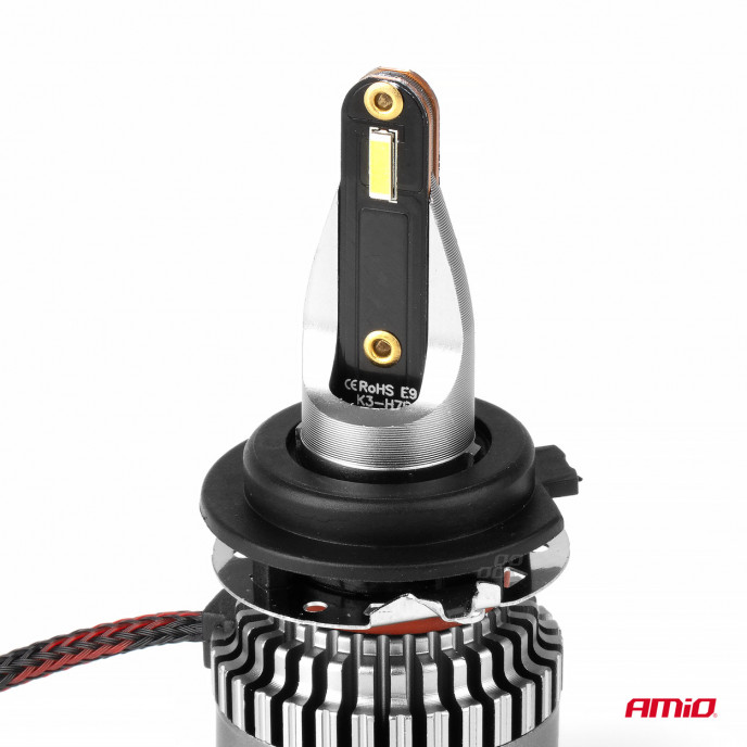LED-koplampen K3-serie H7-6 12V 6000K canbus AMIO-03685
