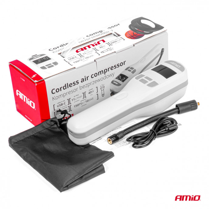 Draadloze luchtcompressor AMIO-03689