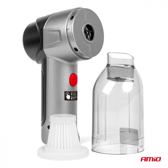 Draadloze autostofzuiger HEPA AMiO-03693