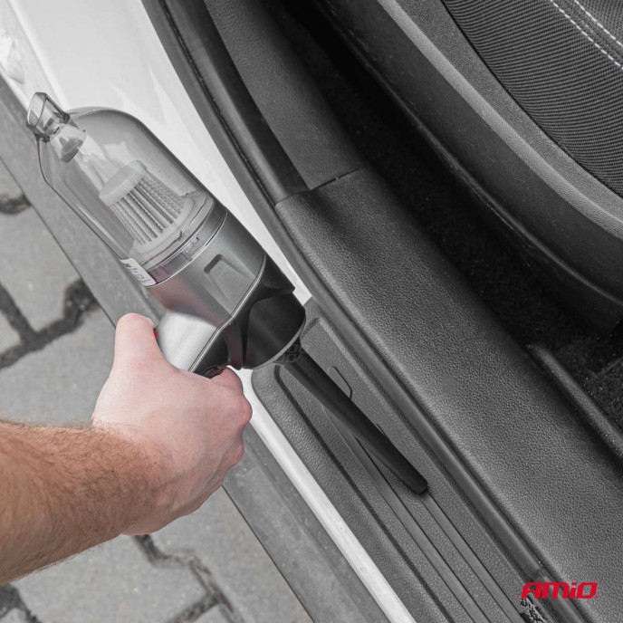 Draadloze autostofzuiger HEPA AMiO-03693