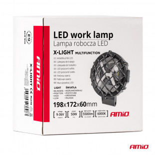 Werklamp Multifunctionele 9-36V 50W AMIO-03697