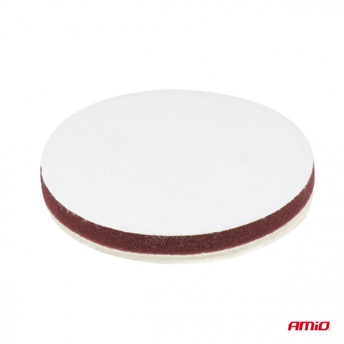 Wol polijstpad HARD 125mm AMIO-03706