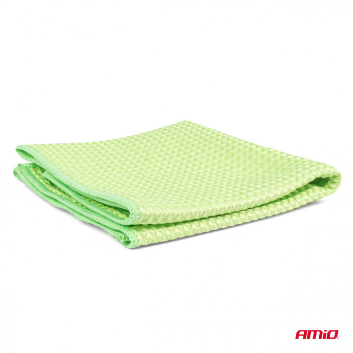Microvezel poetsdoek voor grove onzuiverheden 30x40cm 280g AMIO-03734