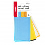 Microvezel handdoekenpakket 30x40cm 275/300/600g AMIO-03750