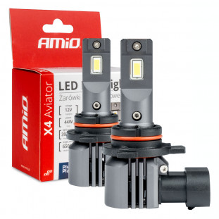 LED Koplampen X4-serie AVIATOR HIR2 9012 6500K max 44W AMIO-03768
