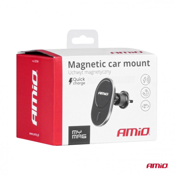 Magnetische telefoonhouder My Mag 15W AMIO-03769