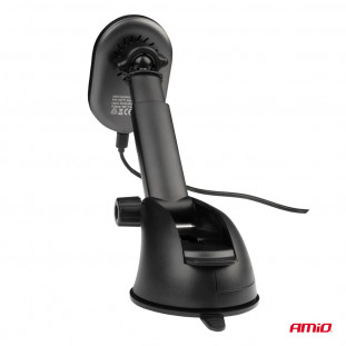 Zuignap Telefoonhouder met Draadloze Oplader My Mag 15W AMIO-03771
