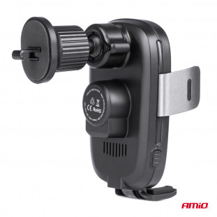 Telefoonhouder met draadloze oplader 15W AMIO-03778