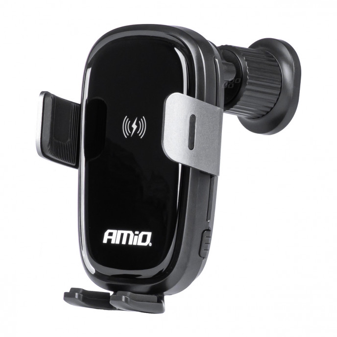 Telefoonhouder met draadloze oplader 15W AMIO-03778