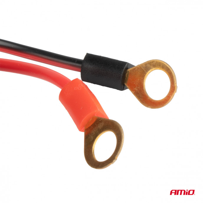 Stopcontact met voltmeter AMIO-03782