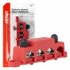 Grondverdeelblok plus rail M10 12V - 48V 250A AMIO-03812